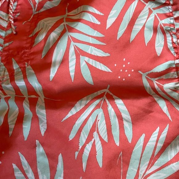 Coral Swim Trunk 14/16 Husky Cat & Jack EUC - Picture 3 of 12